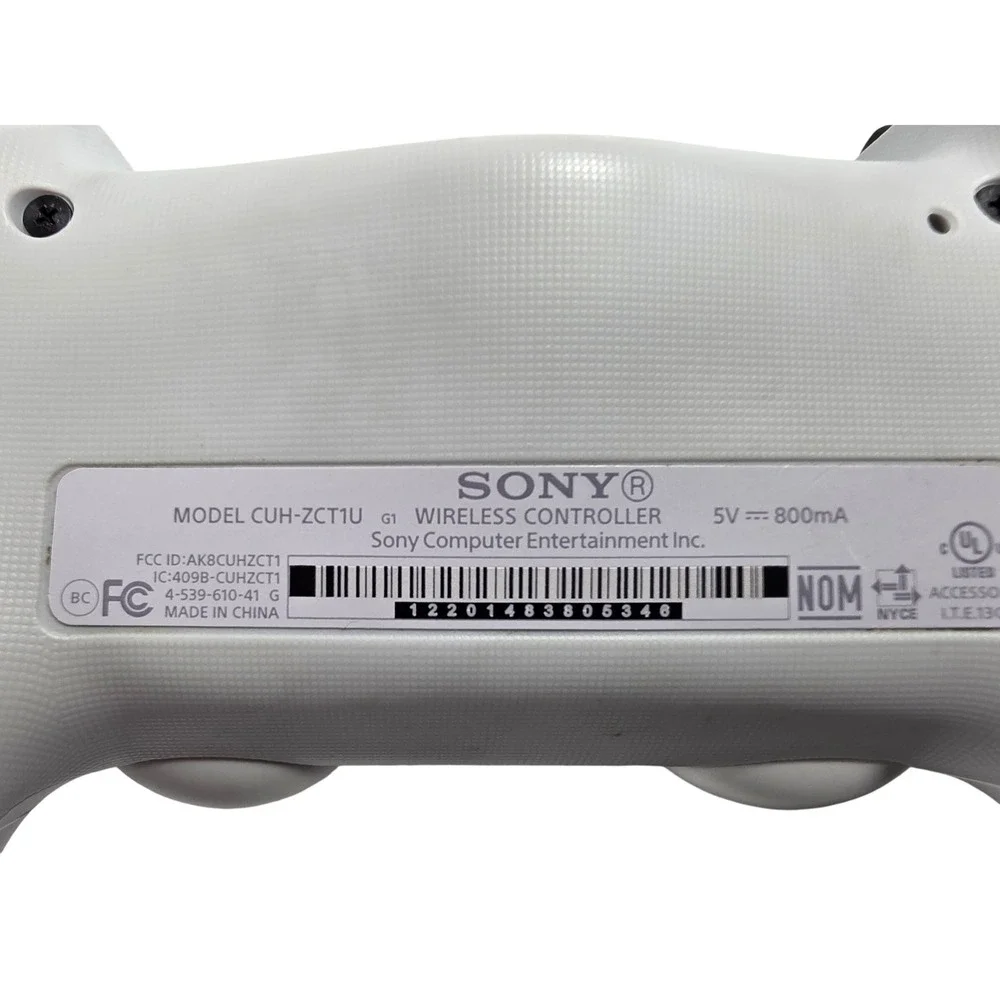 Sony PlayStation 4 DualShock 4 Wireless Controller Glacier White CUH-ZCT1U